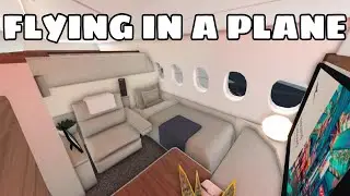 I FLEW on a PLANE in BLOXBURG!!