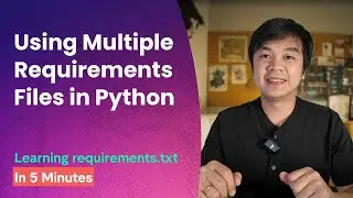 Dev Setup: Using Multiple Requirements Files in Python