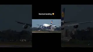 Normal Landing vs rYaNaIr lAnDiNg