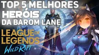 MELHORES Campe&otilde;es da barom lane / top laner TIER S - Patch 2.2C