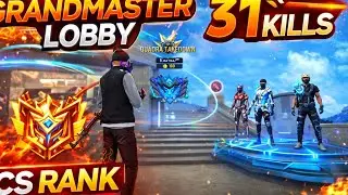 GRANDMASTER LOBBY DOMINATION! 😱✅ 31KILLS | 💪 99% HEADSHOT RATE ⚡ CS RANK 