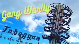 The UK's only Toboggan is out for 2023! Fawley Fun Fair 2023