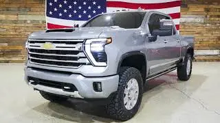 2024 CHEVY SILVERADO 2500 LEVELED W/ 37S. DURAMAX DIESEL.