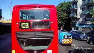 FULL ROUTE VISUAL | London Bus Route 44 - Tooting Station to Victoria | WVL119 (LX03ECV)
