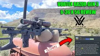 Vortex Razor Gen 3 6-36x56 Честный обзор…Nightforce, будьте бдительны!