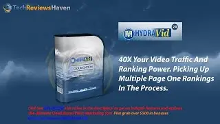 Hydravid CLOUD Video Marketing Software Review with Bonuses. Maximize Traffic and Rank Power