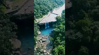 Krang Suri falls in Meghalaya 🇮🇳😮 #krangsuri #meghalaya