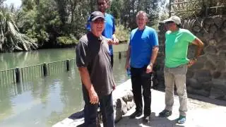 The Jordan River - a visit to the holy river (near the Sea of Galilee, Israel)