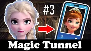 Phone Call: Anna and Elsa Find the Magic Tunnel | Part of Quest #3