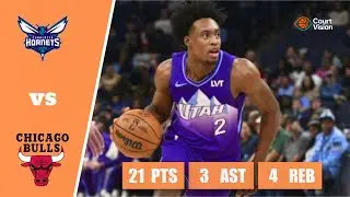 Collin Sexton - 21 Points, 3 Assists, 4 Rebounds vs Bulls - 2025-26 Regular Season