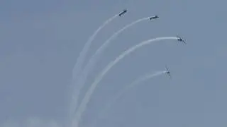 the blades display team at sunderland airshow 2013.