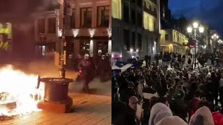 Hundreds defy Montreal's 8 p.m. curfew