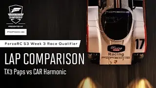 ForzaRC Week 3 Lap Comparison - TX3 Paps vs CAR Harmonic