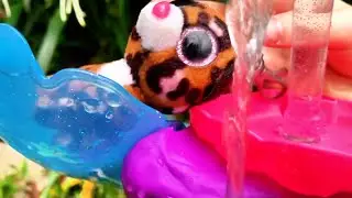 Ty Beanie Boos Take on the Water Park!🌊Hot Tub, Water Slides & Cassidy Takes the Plunge! 💦#trending
