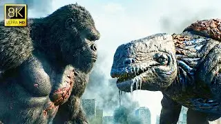 8K UNBROKEN GIGANTIC KONG vs The LEVIATHAN MUTANT!