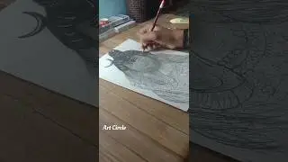 Mahadev ji drawing Shivratri coming soon💥 #art #harharmahadev #shorts #youtubeshorts