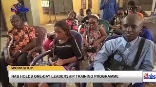 NAB Holds One Day Leadership Training Programme