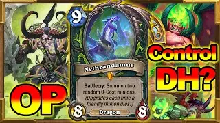 Control Highlander Demon Hunter Surprised Me! An Actual Great Deck To Get LEGEND! | Hearthstone