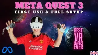 Meta Quest 3 Full Setup | The BEST VR Headset EVER!? | First Use & Full Setup (Part 2)