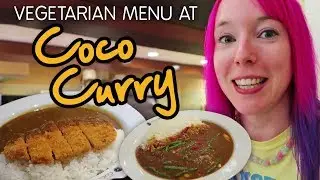 Coco Curry Vegetarian Menu in Japan