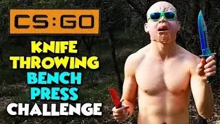 BENCH PRESS CHALLENGE - Scout / AWP - CS GO BIG OR GET BIG (Faceless Re-upload)