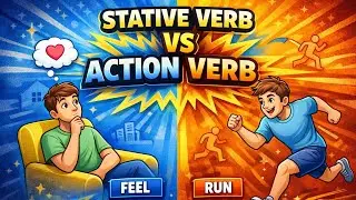 Stative Verb vs Action Verb | Grammar Confusion END! 🔥 #EnglishGrammar #CBSE #BoardExam