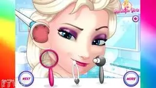 Disney Frozen -  Elsa Frozen Ear Doctor - Baby Games Холодное Сердце Доктор Эльзы