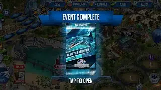 Jurassic world the game।Part 183।Claim Your Territory Card Pack Open। Amazing Fight 