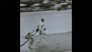 Jerry West Steal + Winning Layup in 1962 NBA Finals Game 3 #nba #nbafinals #basketball