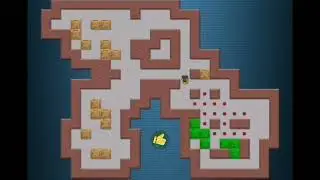 Sokoban Sasquatch #44 – Level 44 gelöst! | Drei Kammern