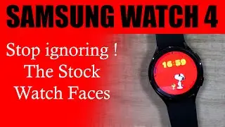 Samsung Galaxy Watch 4 Custom Faces | How To Make Custom Watch Faces