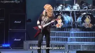 Megadeth - Ashes in Your Mouth [Live San Diego 2008 HD] (Subtitulos Espa&ntilde;ol)