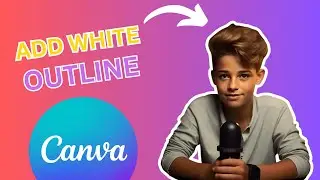 How to Add white outline to images and text (for Youtube Thumbnail)