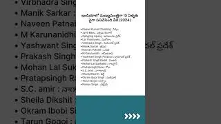 Longest serving Chief Ministers of India #shorts #ytshorts #loksabhaelection2024 #apelections2024