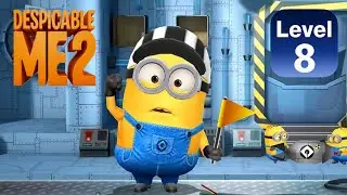 Minion rush Referee golden ticket costume level 8 Gru's lab PC gameplay