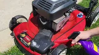 Super clean use on curbfind lawn mower