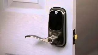 Yale Real Living Touchscreen Lever Lock Programming - All Code Lockout 09