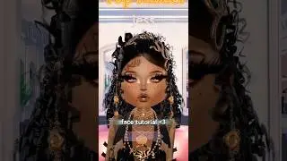 CUTE FACE TUTORIAL #dti #dresstoimpress #roblox #style #face #makeup #custom #combo #tutorial #tips