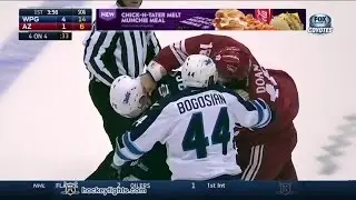 Blake Wheeler vs Shane Doan Oct 9, 2014