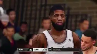 NBA LIVE 18 - Drew League Gameplay Featuring Lebron, Curry, Durant, Harden & More