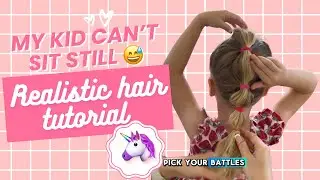 The Most Honest Kids&rsquo; Hair Tutorial on YouTube 🦄 Unicorn Hair 