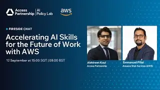 Accelerating AI Skills for the Future of Work with AWS