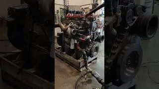 indianadiesel.com Rebuilt Cummins N14 test run in