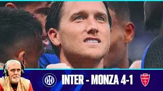 Inter-Monza 4-1: Goals by Çalhanoğlu, Zieliński, Esposito, and Bisseck with commentary by Frances...