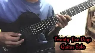 Twenty-five Days - Loudness | Guitar solo | Tutorial link below