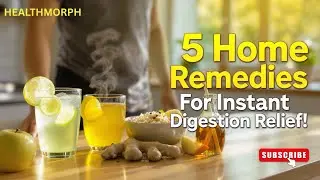 7 Home Remedies for Better Digestion |  7 Digestion Fixes  HealthMorph