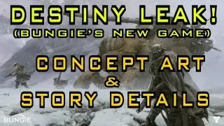 Destiny News - Destiny (Bungie's New Game) Leak!  Concept Art and Story Details!