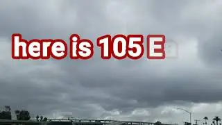 How to connect from interstate  freeway 110 south to freeway 105 East driving.