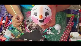 DULCERO MUÑECO DE NIEVE 
