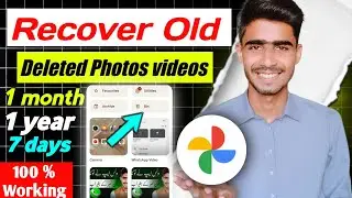 How to recover permanently deleted photos videos from Google photos| recover Google photos